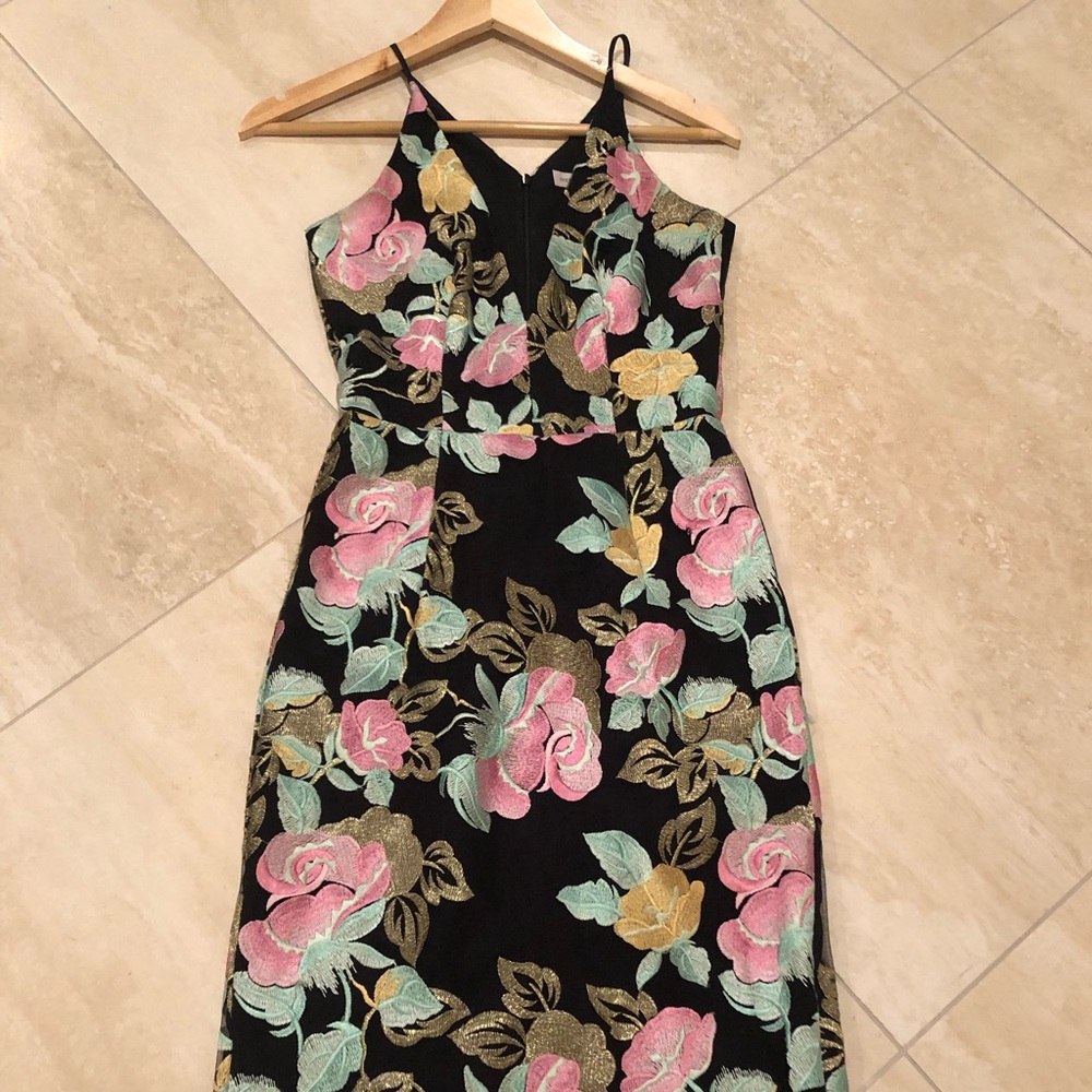 Cocktail floral dress